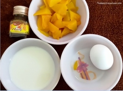 pumpkin face mask ingred