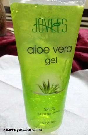 Jovees Aloe Vera Gel With SPF15 Product Review thebeautymadness Jovees Aloe Vera Gel With SPF15 Product Review thebeautymadness