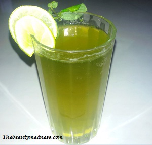 mint infusion drink