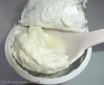 yogurt for instant shine hair