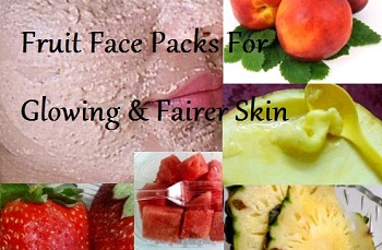 fruit face packs for glow
