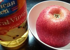 apple cider vinegar for straight hair