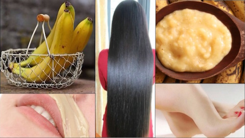 banana beauty uses